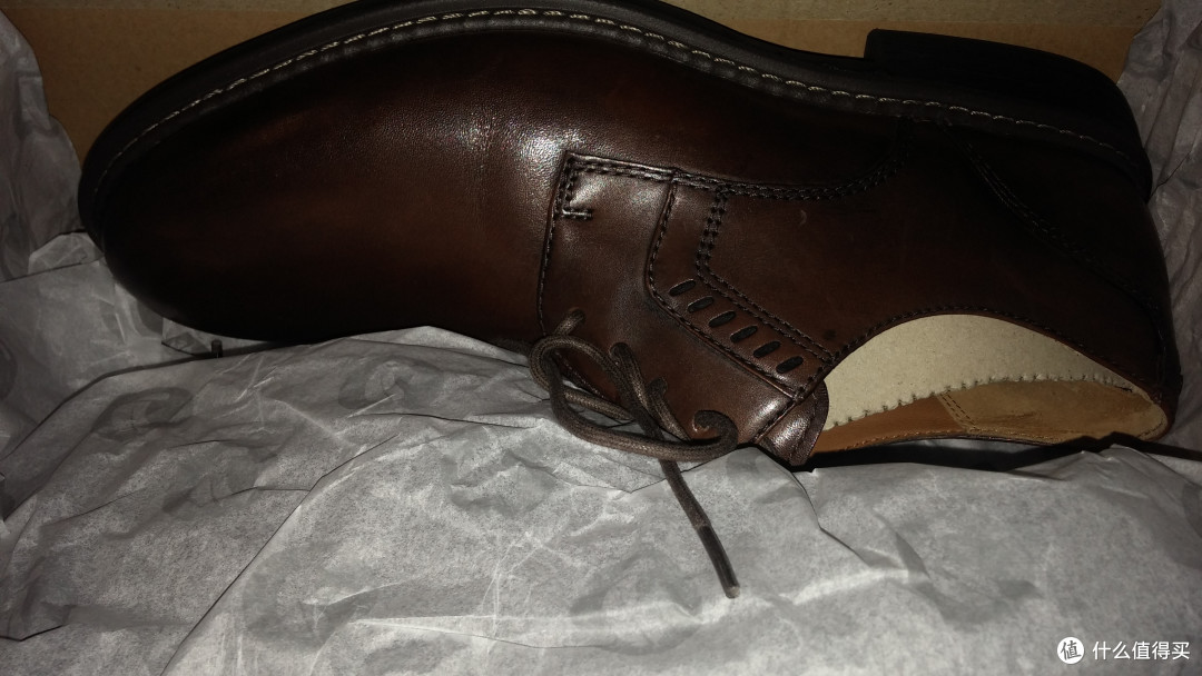 Clarks 其乐 UN Walk 正装皮鞋到货另附作死实验
