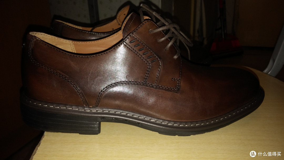 Clarks 其乐 UN Walk 正装皮鞋到货另附作死实验