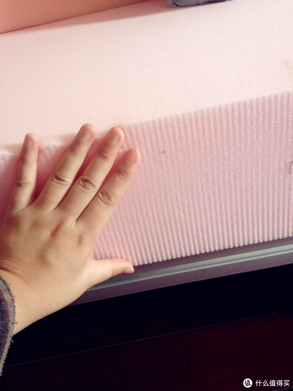 DIY沙发之粉红色海绵