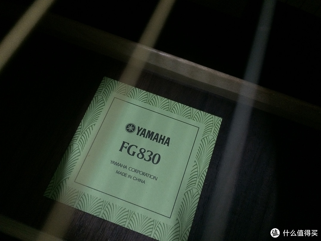 #本站首晒# YAMAHA 雅马哈 新款民谣吉他 FG830 开箱