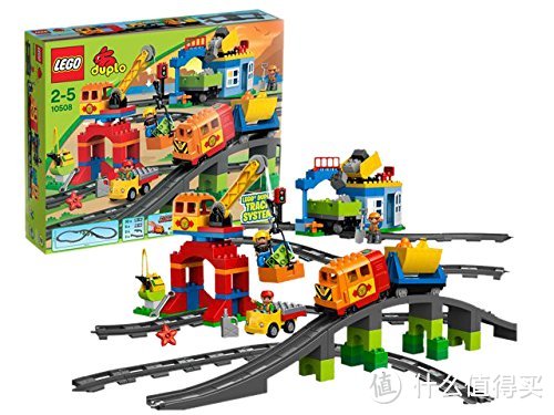 LEGO 乐高 豪华小火车套装 10508 开箱