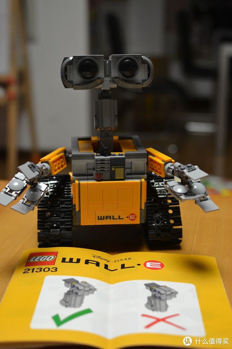 香港现时点乐高入坑之旅：LEGO 瓦力机器人及脖子补件后对比