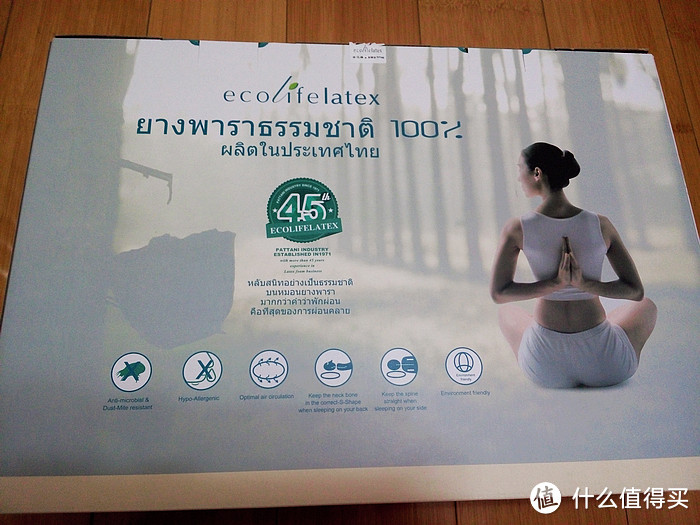 ECOLIFELATEX 泰国乳胶枕PTHC