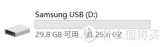 钥匙环上的金属U盘——SAMSUNG 三星 BAR 32GB