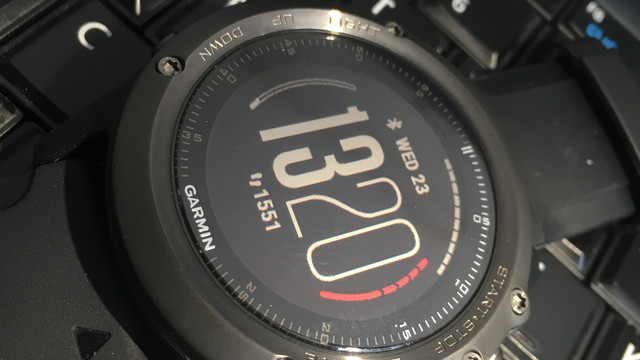 garmin 佳明 fenix 3 hr 心率表