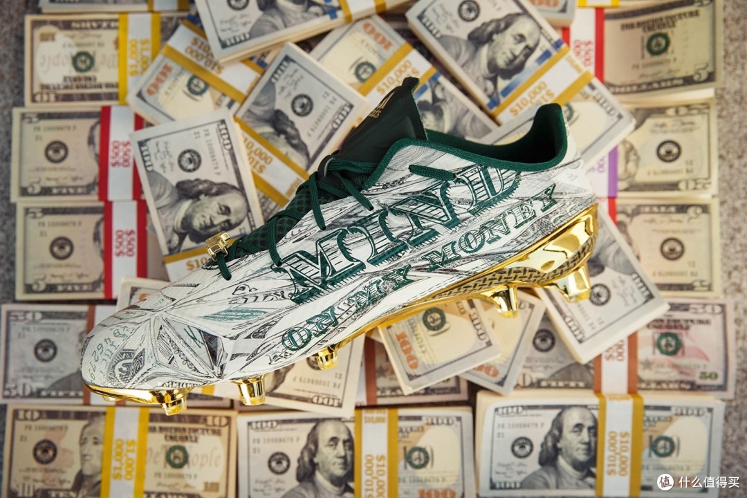 以 “Money” 为主题:adidas 阿迪达斯 联合 Snoop Dogg 推出 限量足球鞋