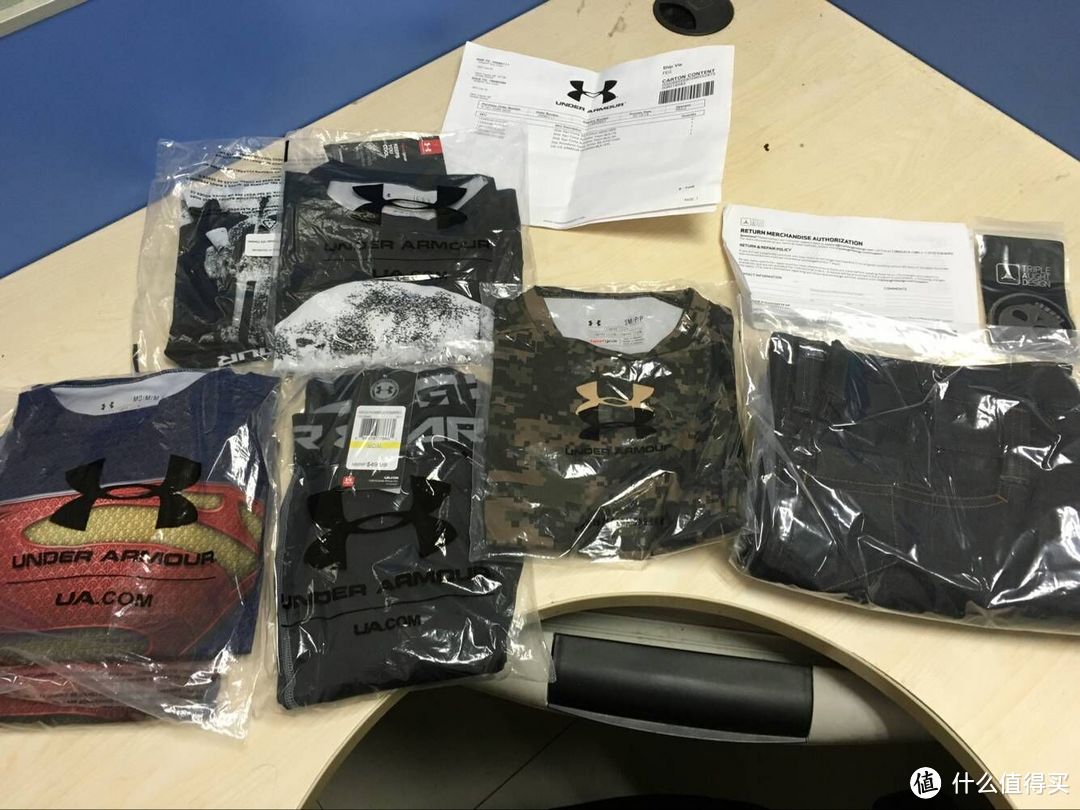 Under Armour 钢铁之躯 压缩衣以及 coldgear 压缩裤基础款