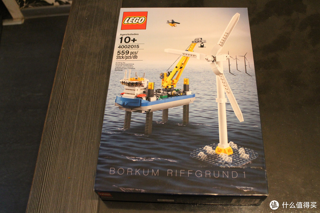 超限定套组 LEGO 乐高 4002015 德国博尔库姆岩盘海上风力发电场1（风车+自升式平台）