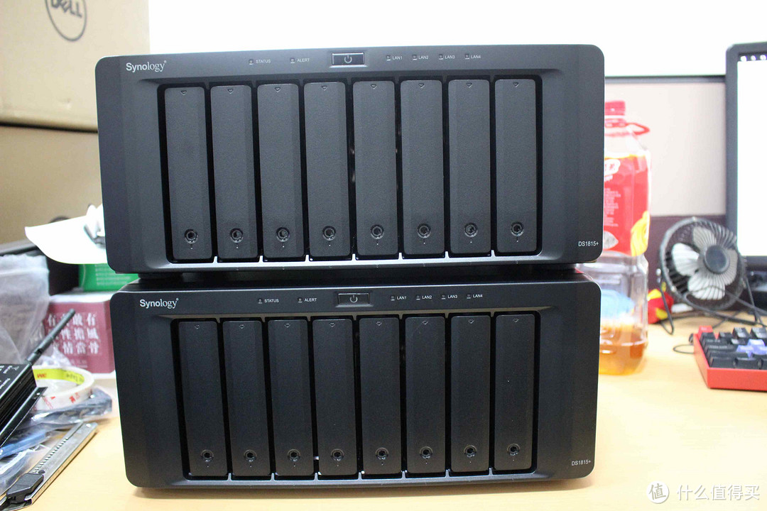 #本站首晒# Synology 群晖 DS1815+ 8300 NAS网络存储服务器