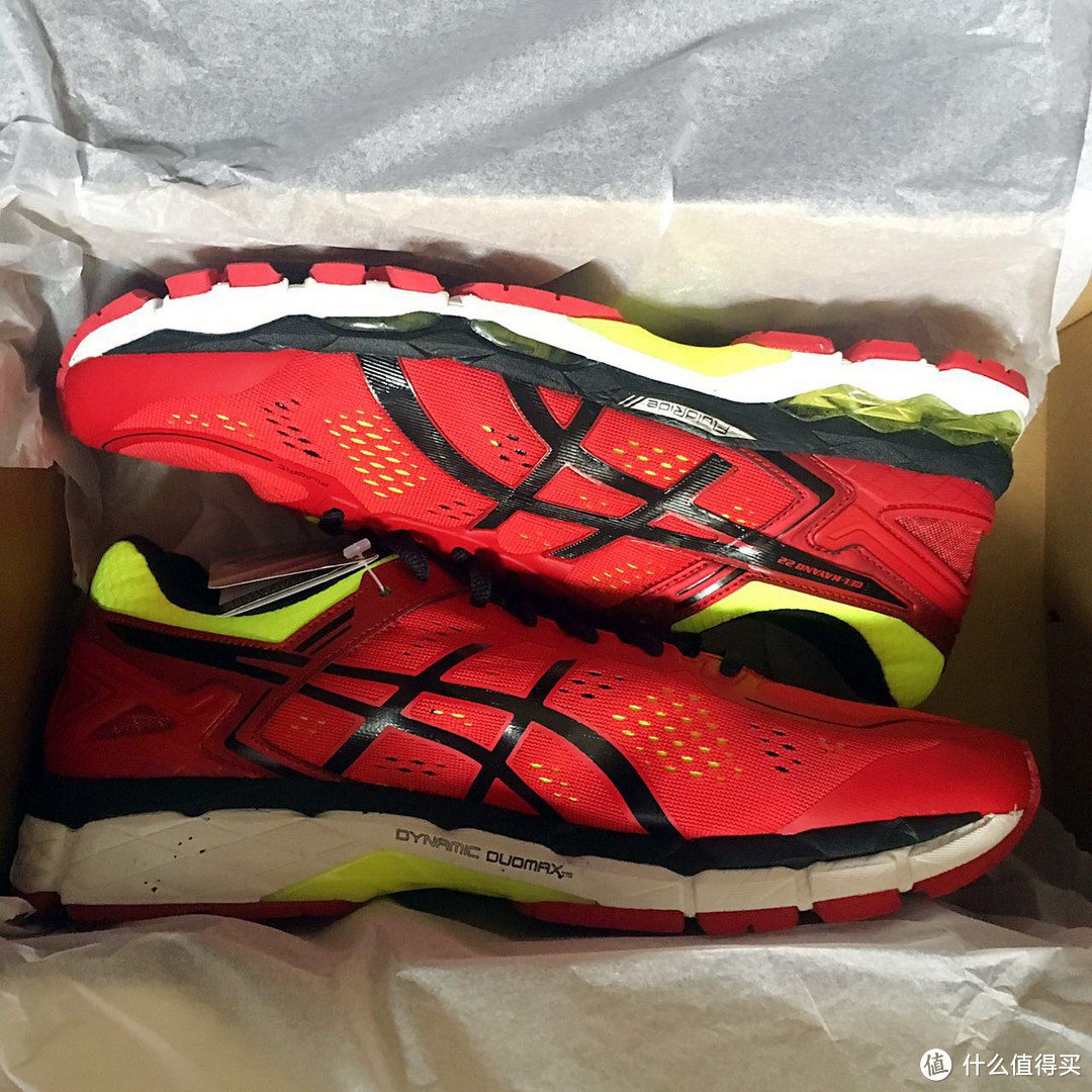 Asics 亚瑟士 kayano22日版开箱（附与kayano21台版简单比较）