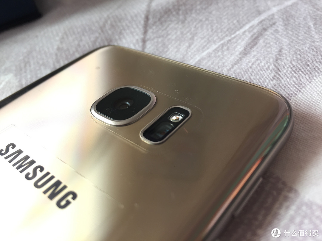 颜值！SAMSUNG Galaxy S7 edge 32G   铂光金 到手开箱简评