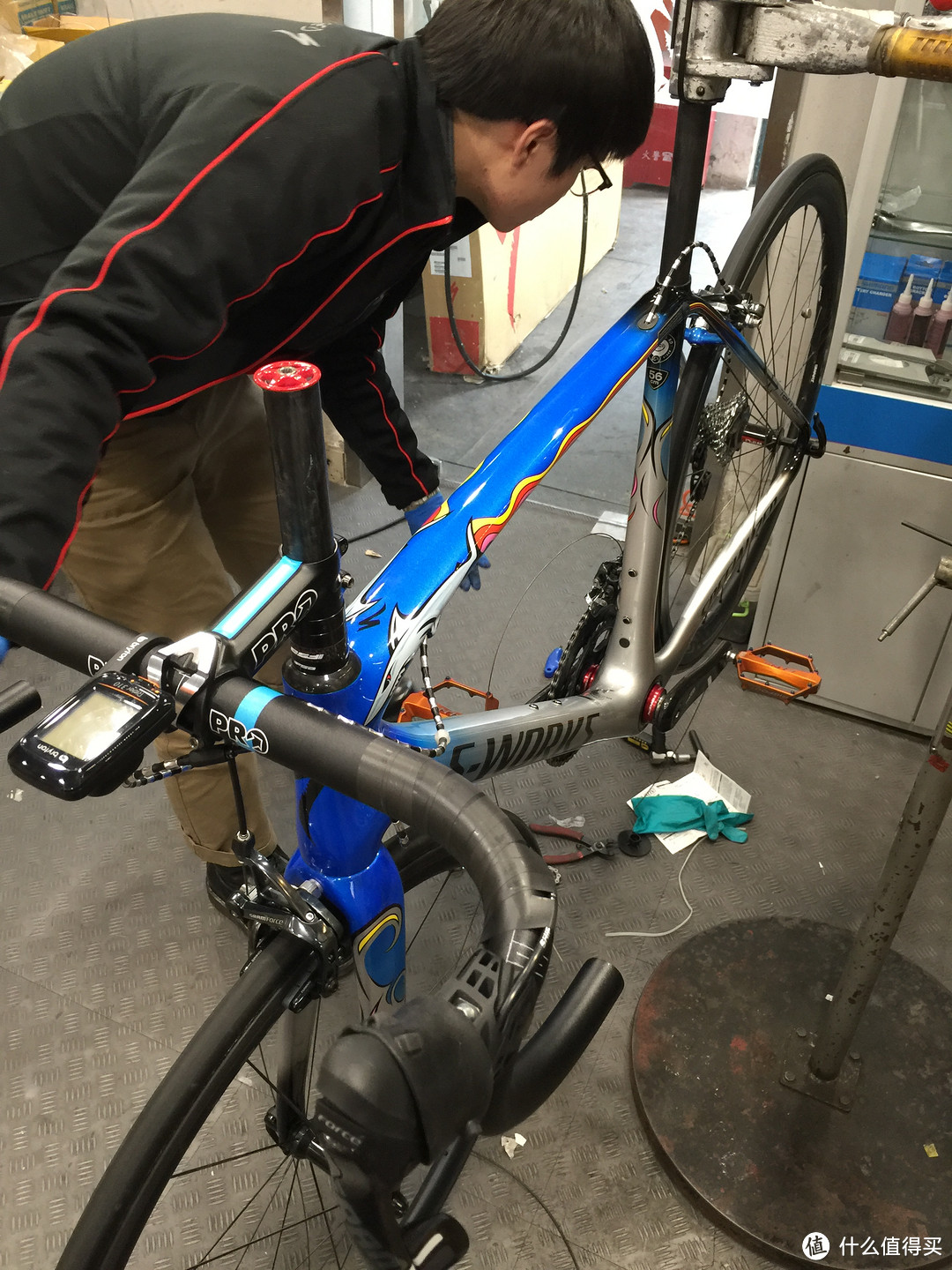 Specialized 闪电 S-Works Nibali Tarmac 鲨鱼架组车