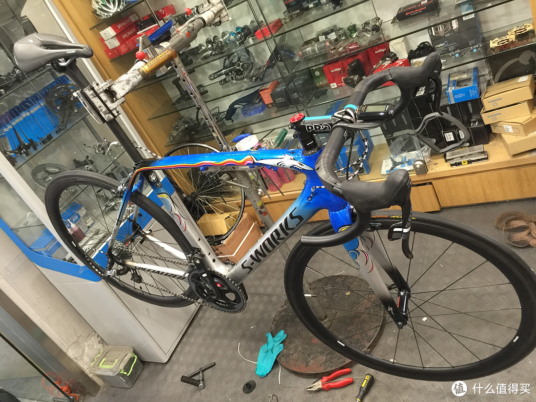 Specialized 闪电 S-Works Nibali Tarmac 鲨鱼架组车