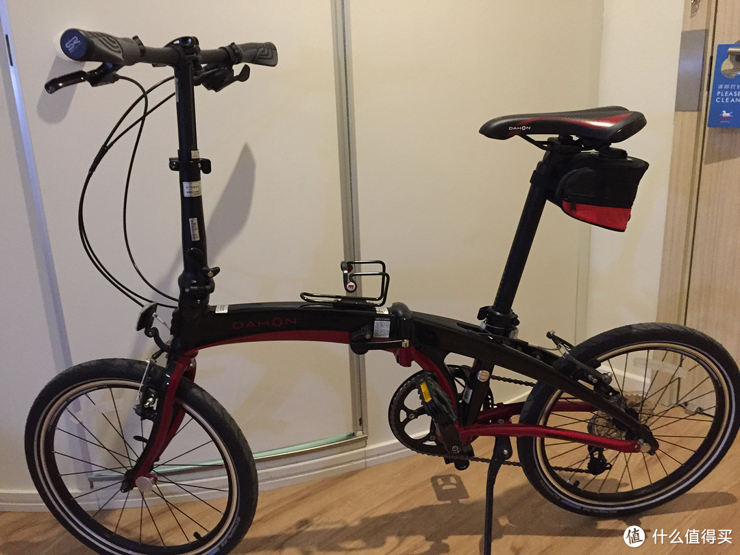 #本站首晒# 为了锻炼而入手 — DAHON 大行 ECA093 折叠自行车