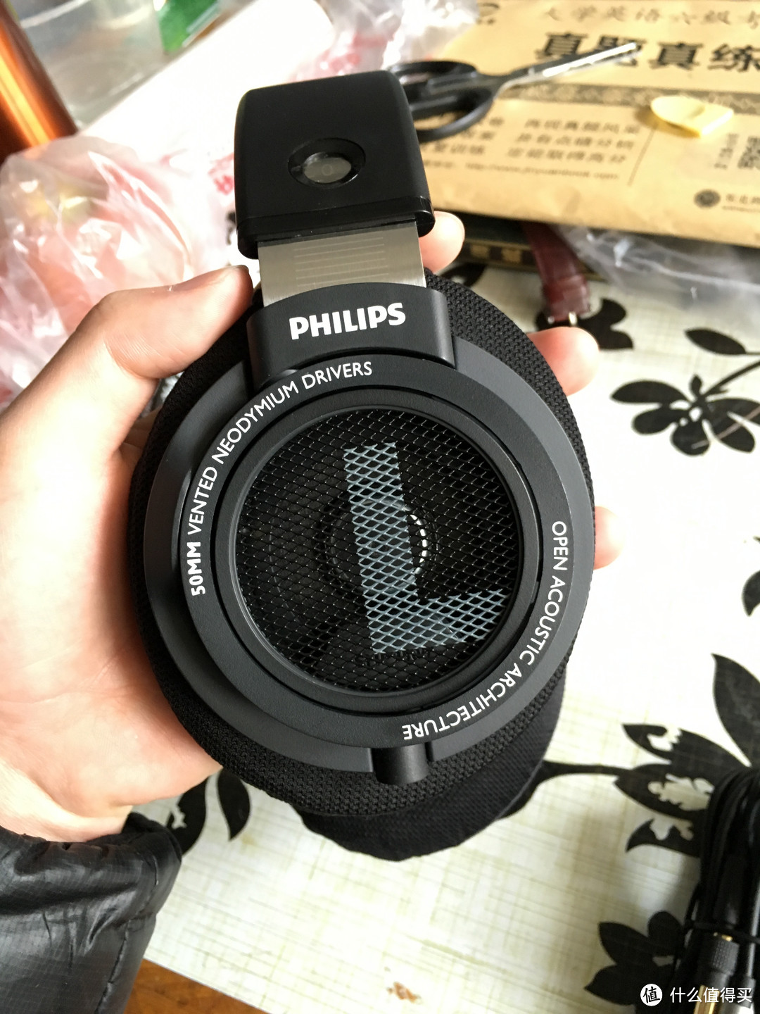 PHILIPS 飞利浦 SHP9500 头戴式动圈耳机 剁手开箱