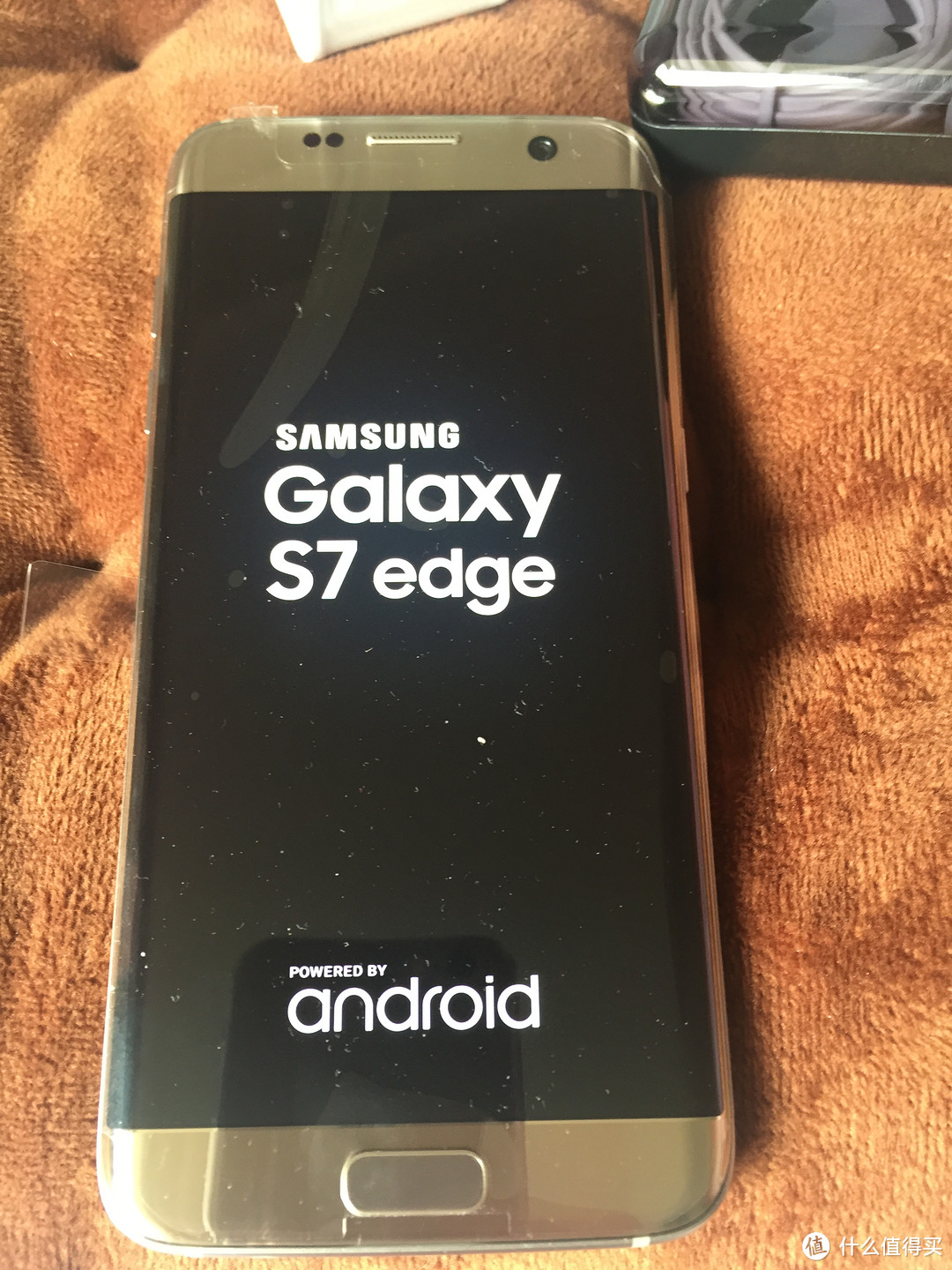 颜值！SAMSUNG Galaxy S7 edge 32G   铂光金 到手开箱简评