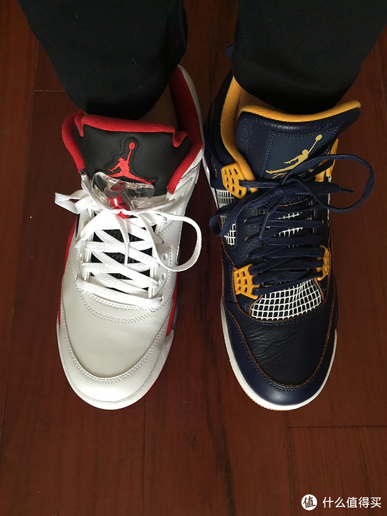 晒两双刚入的乔丹鞋 AIR JORDAN4&AIR JORDAN5