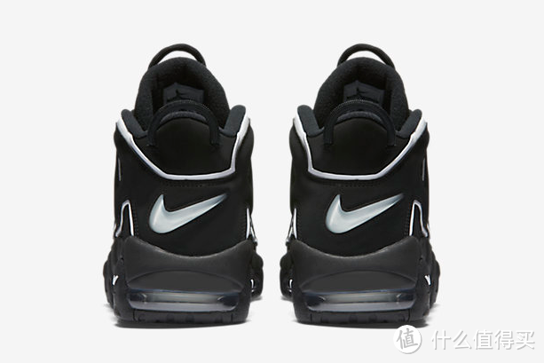 大Air复刻归来：NIKE 耐克 推出 Air More Uptempo “Black” 篮球鞋 