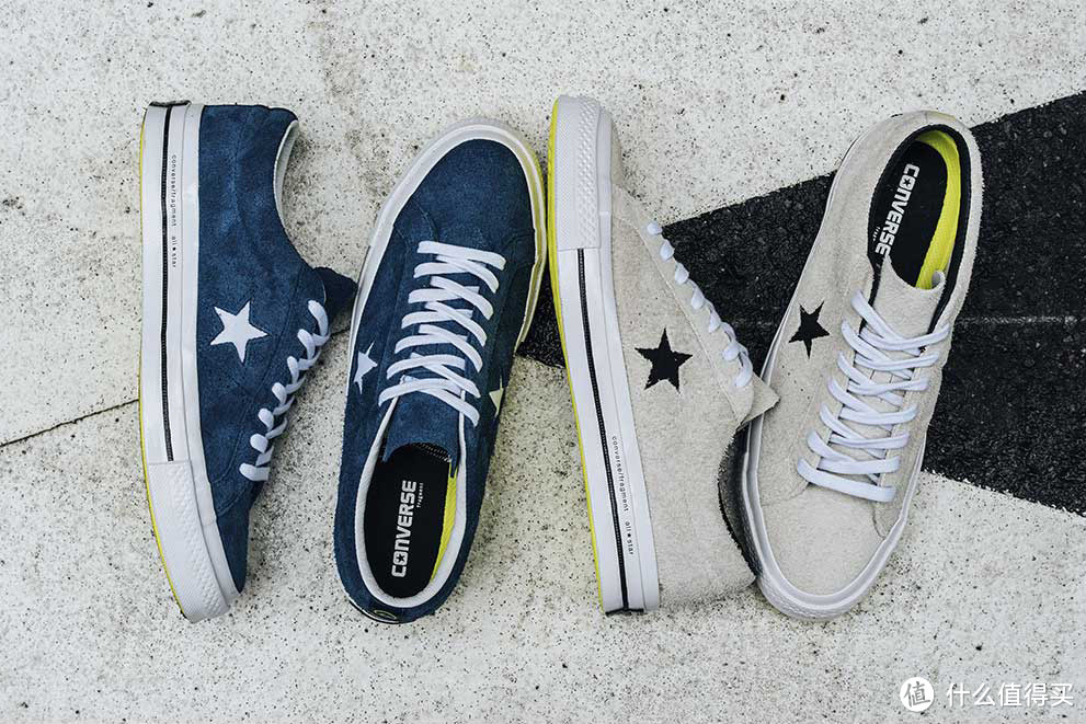 简约中注入时尚：CONVERSE 匡威 推出 CONS Fragment Design One Star’74系列 联名款板鞋