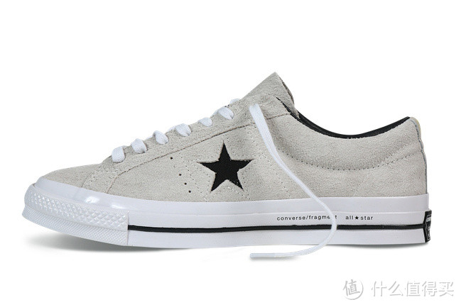 简约中注入时尚：CONVERSE 匡威 推出 CONS Fragment Design One Star’74系列 联名款板鞋