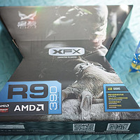 老平台升级显卡：XFX 讯景 R9 390 4G 黑狼开箱+测评