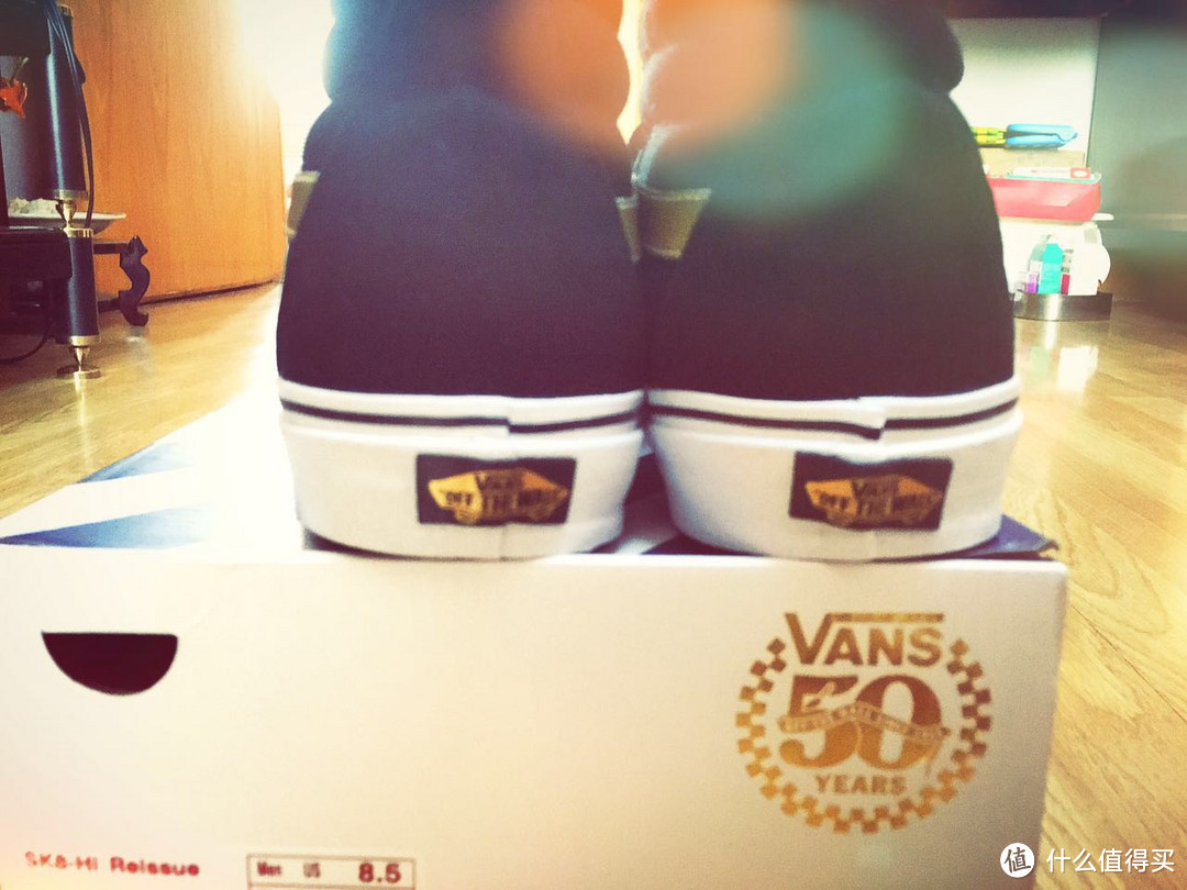 Vans 五十年周年黑金限定款 开箱 美炸天！