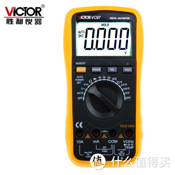 小白入门利器：VICTOR 胜利仪器 VC97 数字万用表开箱+简单使用