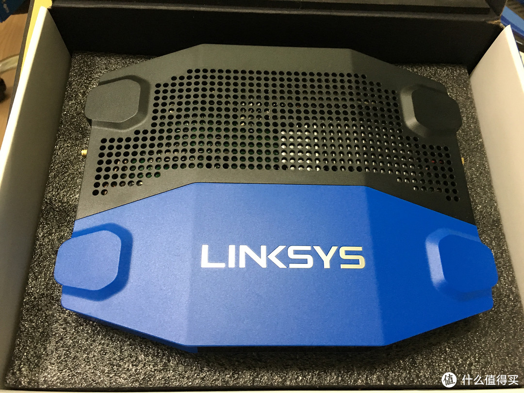 #本站首晒# LINKSYS WRT1900ACS 千兆双频无线路由器