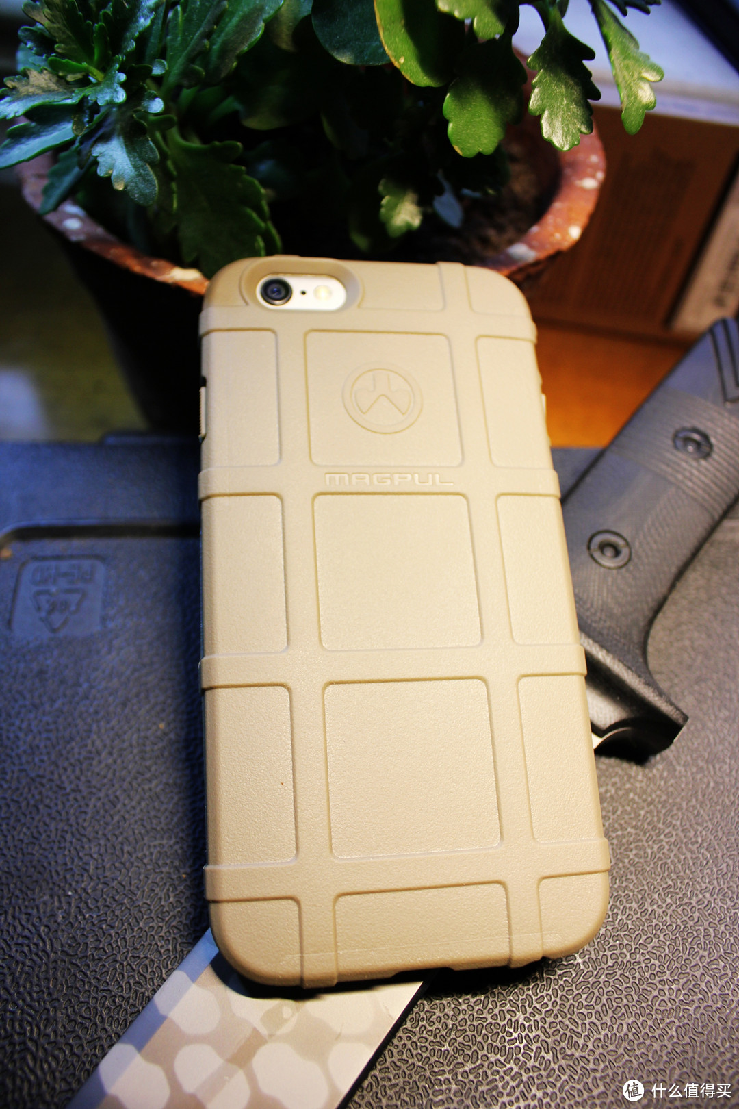 沙色 MAGPUL 马盖普 战术版 iPhone保护壳 伪开箱