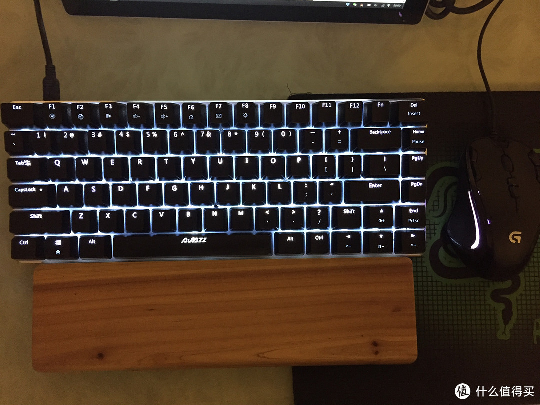 好好工作,先换套键鼠—— Ajazz 黑爵 AK33& Logitech 罗技 G300S 开箱体验