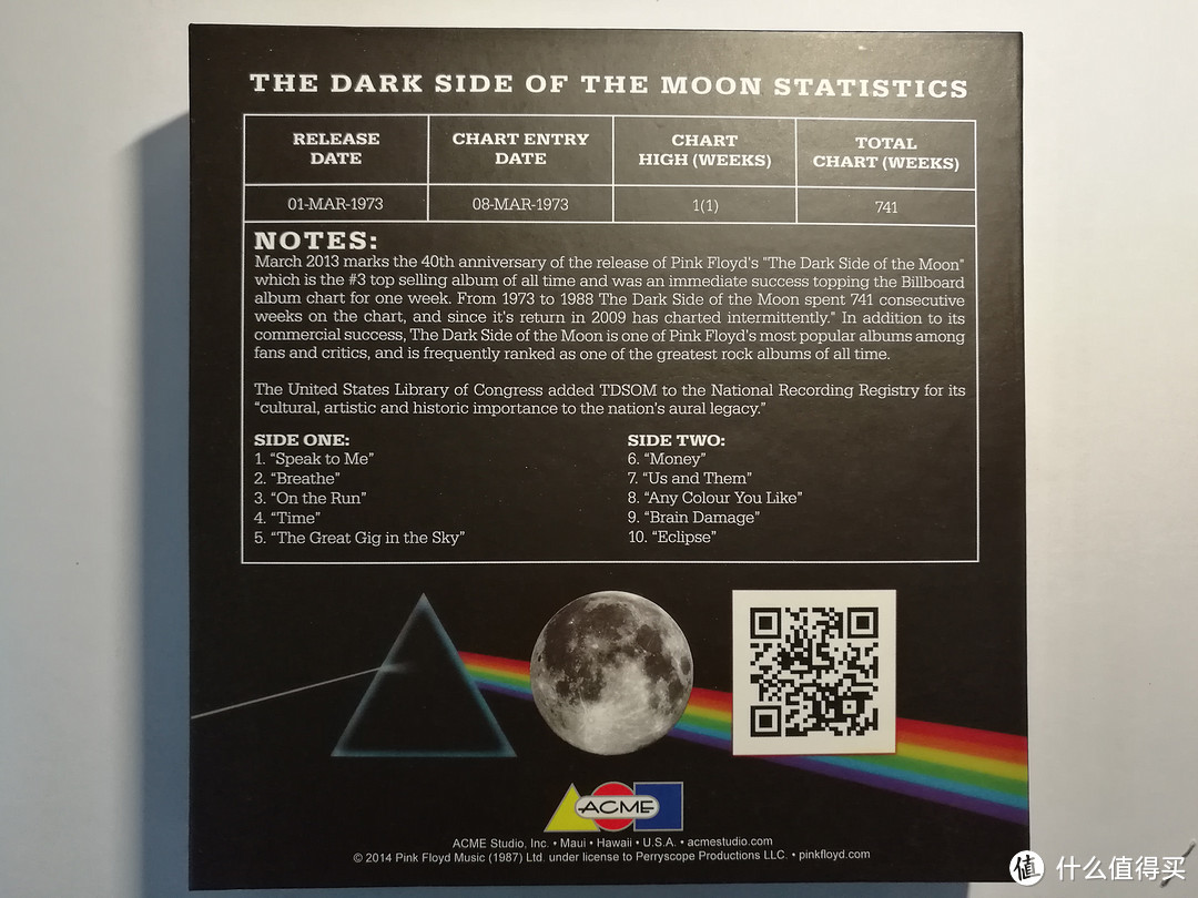 #本站首晒# ACME Pink Floyd《The Dark Side of the Moon》专辑40周年限量版文具套装