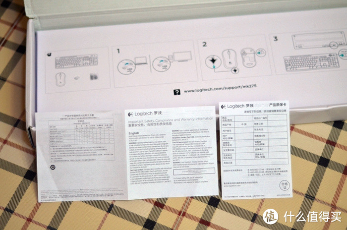 手感尴尬的罗技MK275无线键鼠套装体验