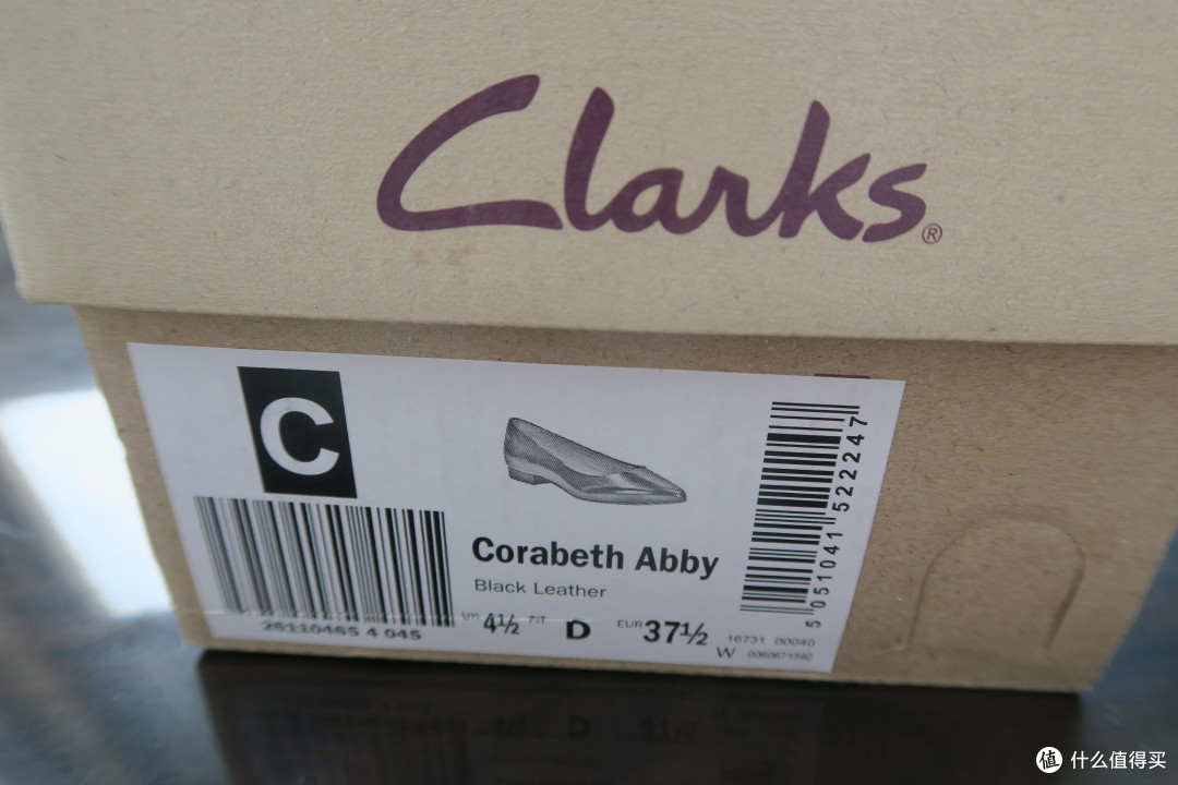 #本站首晒# Clarks 其乐 Corabeth Abby 女士平底鞋（附尺码选择）