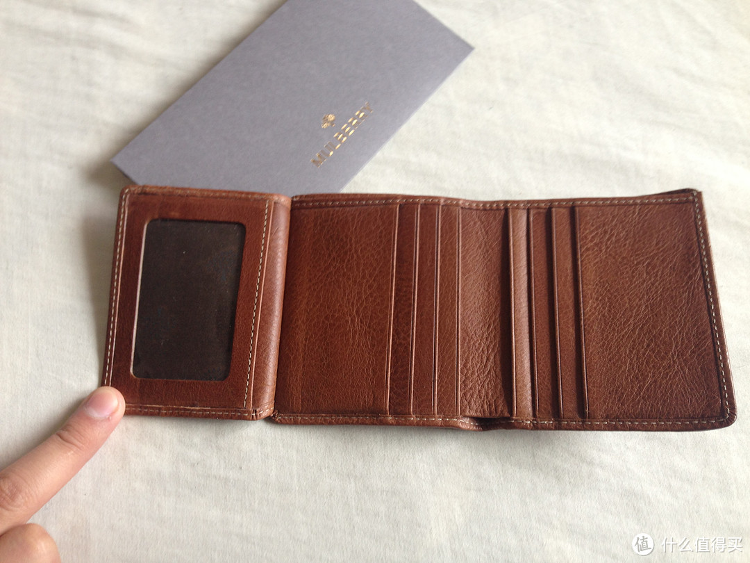 #本站首晒# 来自英国的猫玻璃:Mulberry 短款钱包