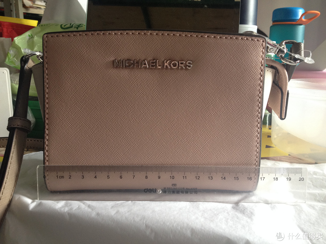 小白开箱：Michael Kors Selma mini 斜挎包