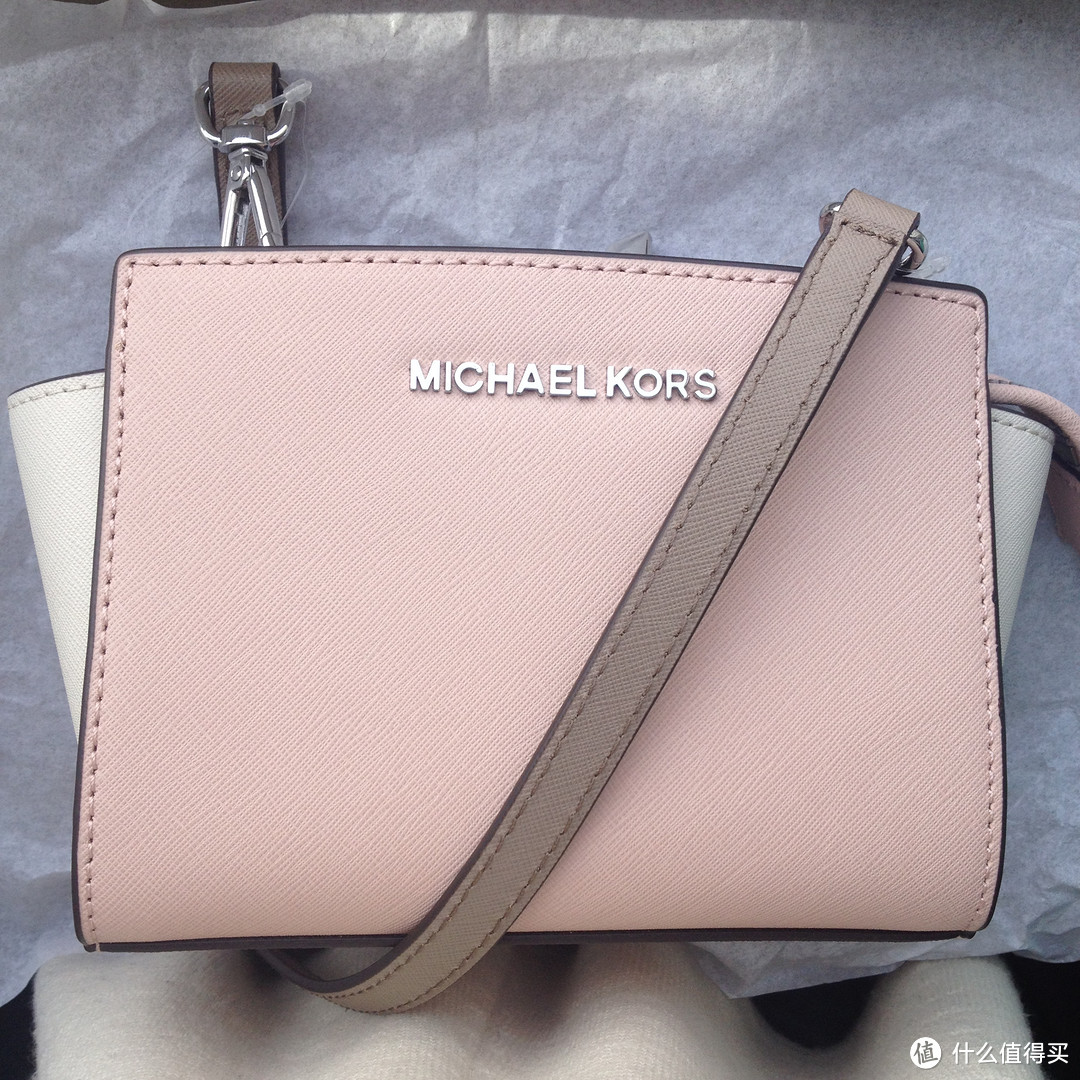 小白开箱：Michael Kors Selma mini 斜挎包