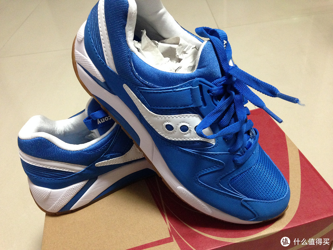 千足虫再剁手：saucony 索康尼 GRID 9000 复古慢跑鞋