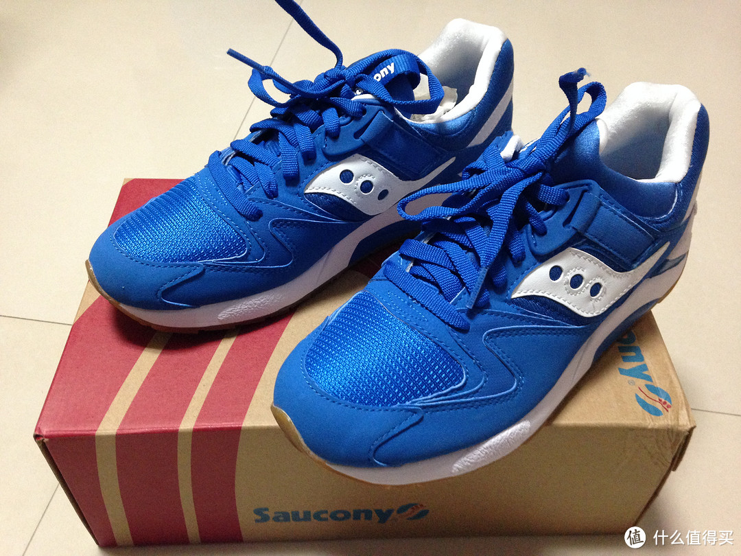 千足虫再剁手：saucony 索康尼 GRID 9000 复古慢跑鞋