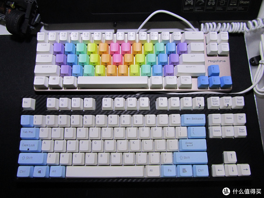 magicforce 魔蛋 68键机械键盘开箱+DIY加灯