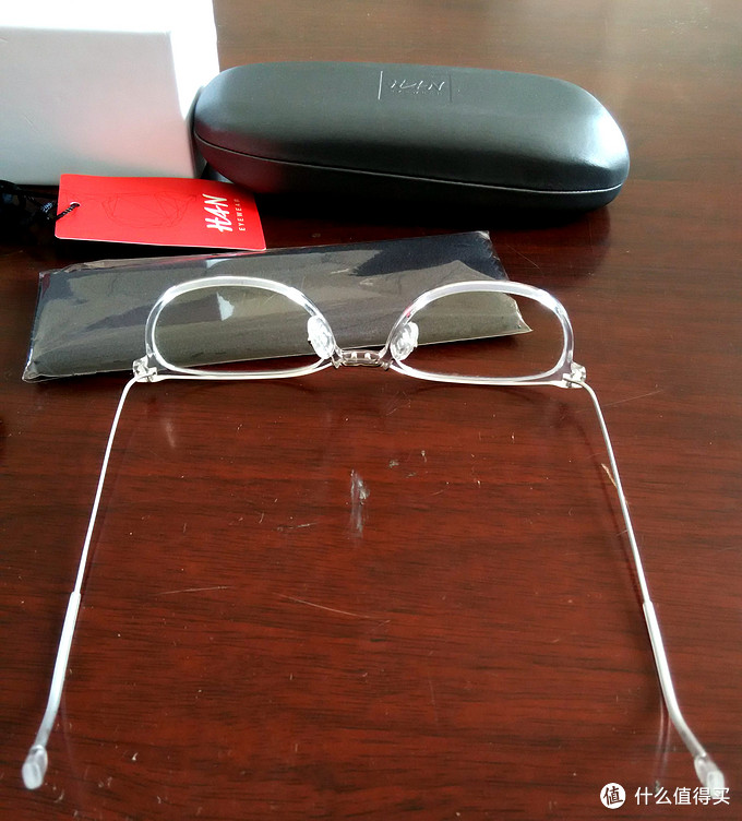 HAN 汉代 时尚光学眼镜架 HD3506-F22+1.60防辐射蓝光护目镜片