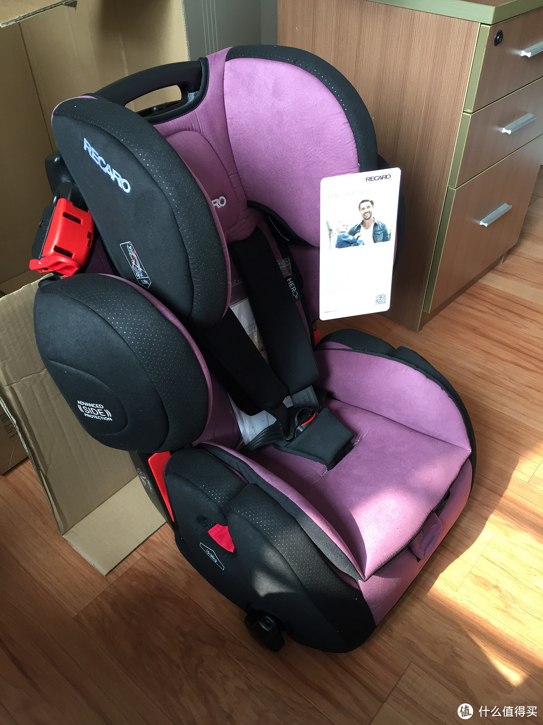 德淘RECARO YOUNG SPORT HERO 儿童安全座椅开箱