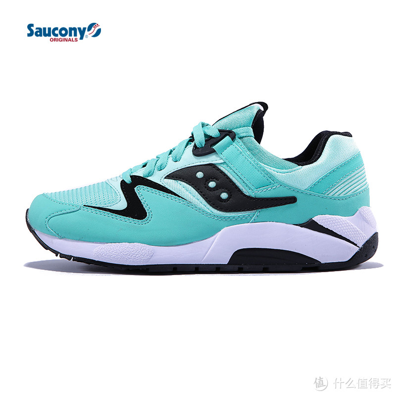 千足虫再剁手：saucony 索康尼 GRID 9000 复古慢跑鞋