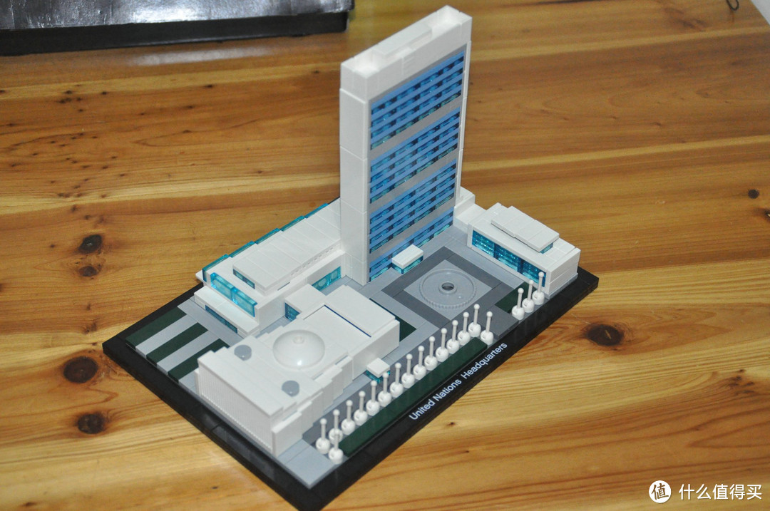 #本站首晒# LEGO 21018 United Nations Headquarters 联合国总部大厦