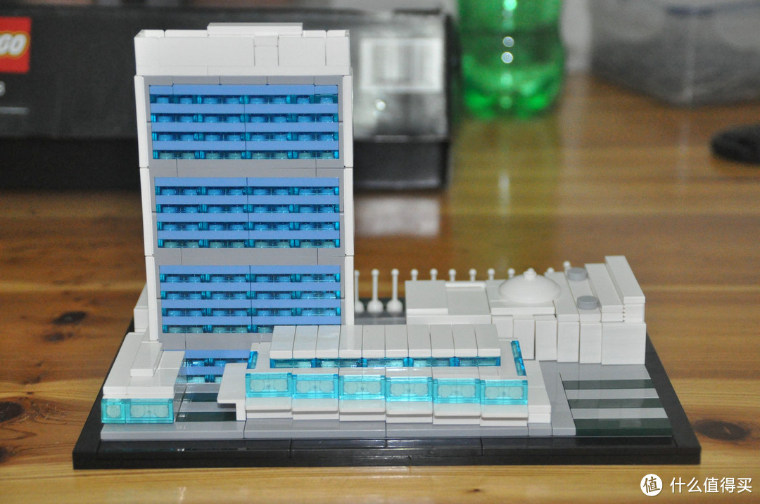 #本站首晒# LEGO 21018 United Nations Headquarters 联合国总部大厦