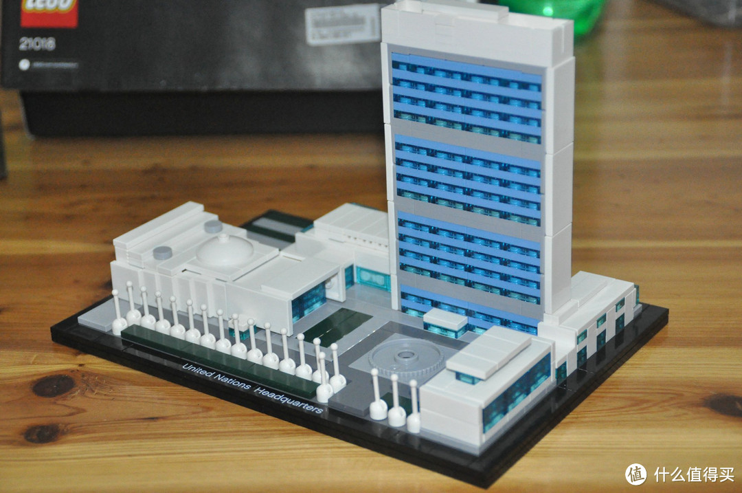 #本站首晒# LEGO 21018 United Nations Headquarters 联合国总部大厦