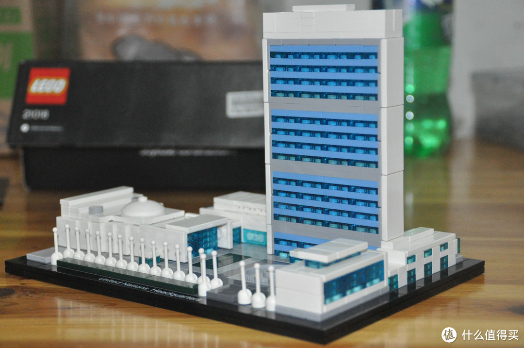 #本站首晒# LEGO 21018 United Nations Headquarters 联合国总部大厦