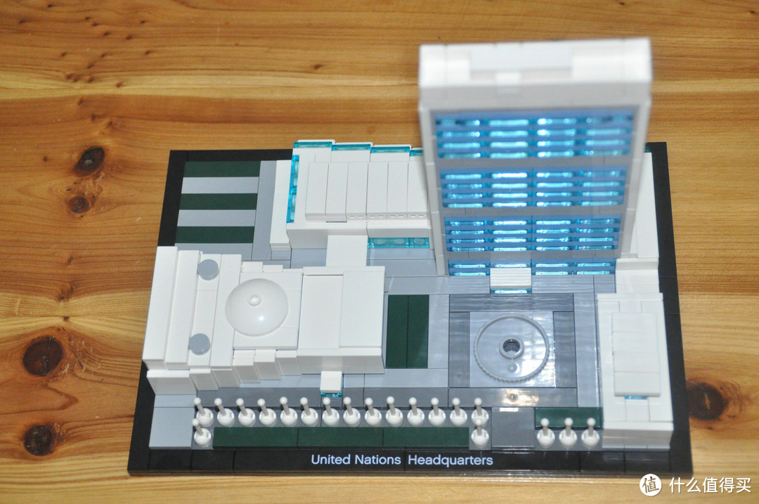 #本站首晒# LEGO 21018 United Nations Headquarters 联合国总部大厦