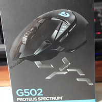 罗技 G502 游戏鼠标外观展示(滚轮|侧键|配重仓|线材)