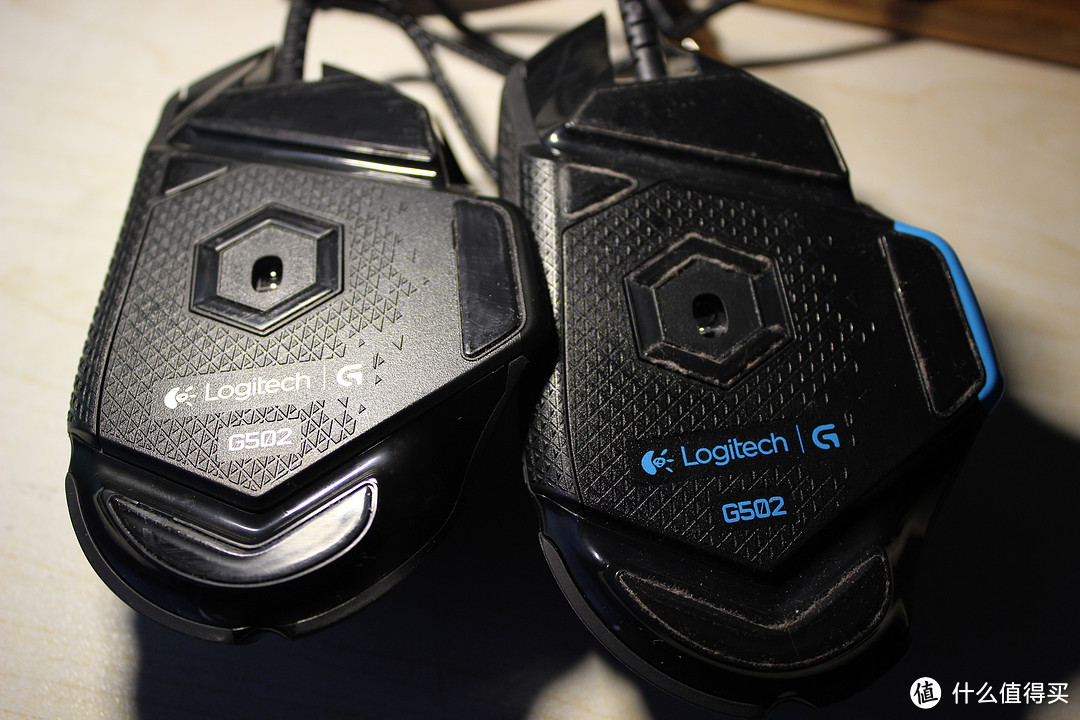 RGB将要一统外设——Logitech 罗技 G502 自适应游戏鼠标RGB版开箱（对比普通版G502）