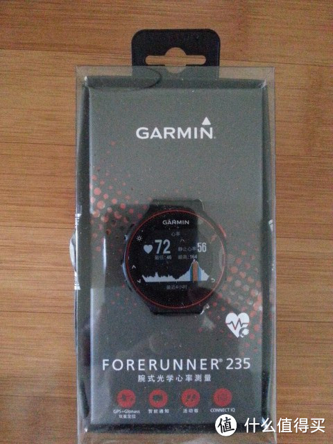 GARMIN 佳明235开箱兼谈HUAWEIWATCH 和小米光感手环